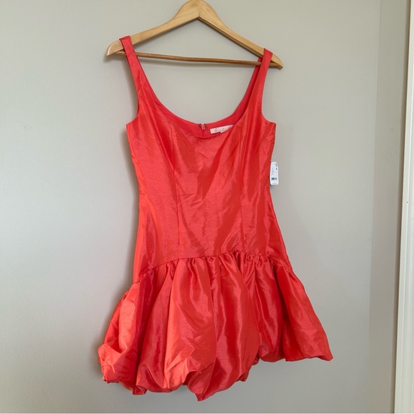 Hutch x Free People The Ridge Mini Dress in Red Guava - Picture 5 of 10